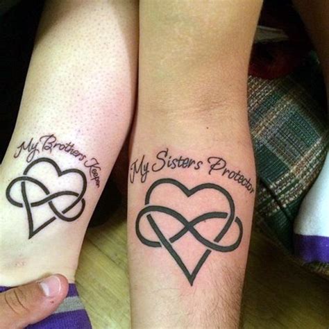 45 Feeling Full Brother And Sister Tattoos That Make You Feel Emotional