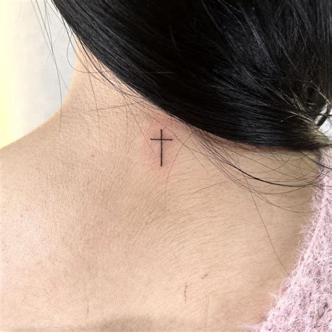 45 Inspiring Neck Cross Tattoo Ideas For Your Next Ink