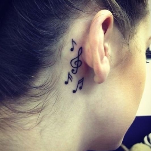 45 Tattoos Behind Ear For Endless Beauty And Cuteness