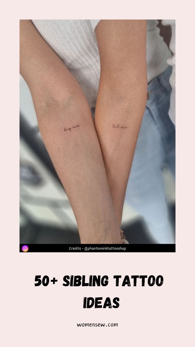 49 Stunning Sibling Tattoo Ideas For 6 Ideas Vrogue Co