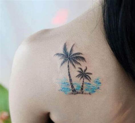 50 Best Palm Tree Tattoo Designs In 2021 For Tree Lovers