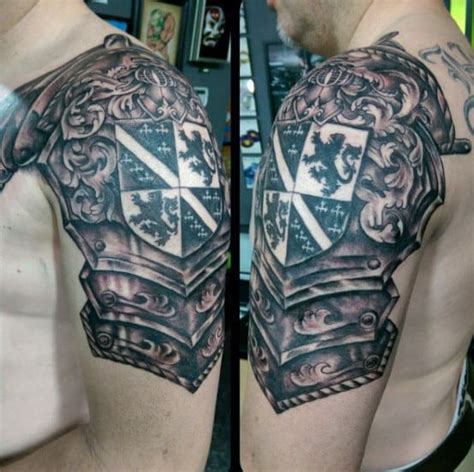 50 Family Crest Tattoos For Men Proud Heritage Designs