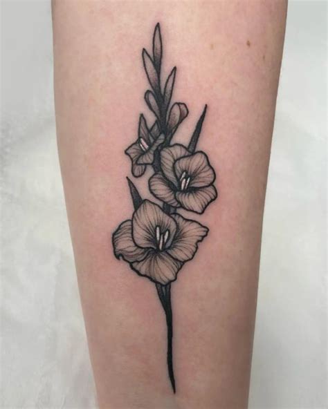 50 Gladiolus Tattoo Designs With Meaning Art And Design 50 Gladiolus Tattoo Designs With Meaning Art And Design