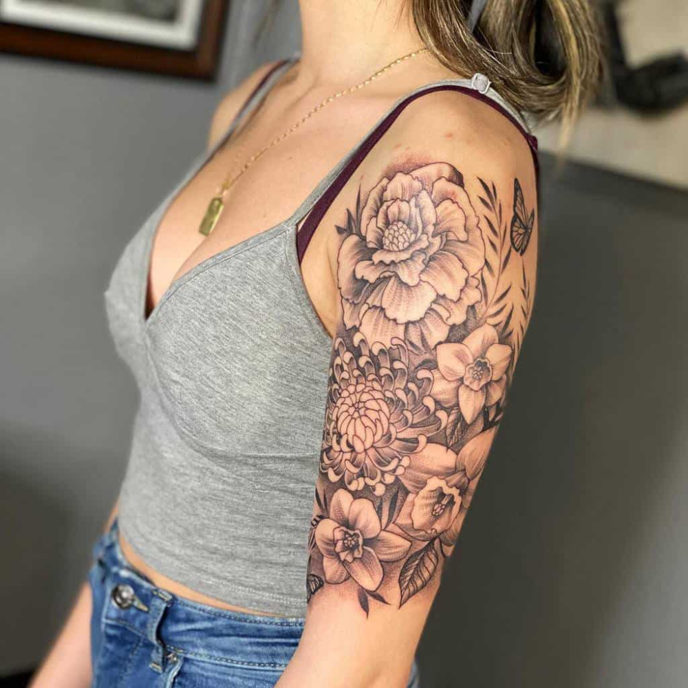 50 Half Sleeve Tattoos For Women Tattoos For Women Half Sleeve Half