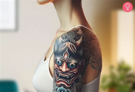 50 Japanese Demon Tattoo Designs For Men Oni Ink Ideas
