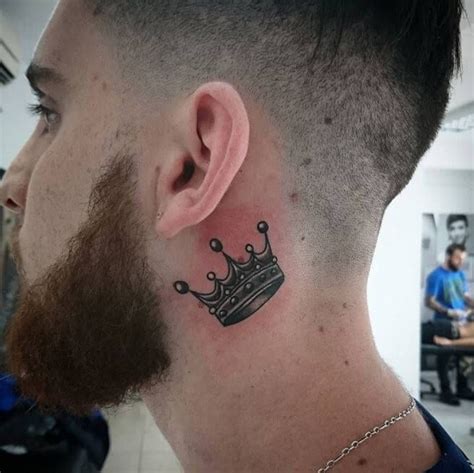 50 King Queen Crown Tattoo Designs With Meaning 2020 Neck Tattoo