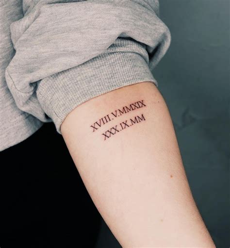 50 Timeless Roman Numeral Tattoo Ideas To Inspire You Inkmatch