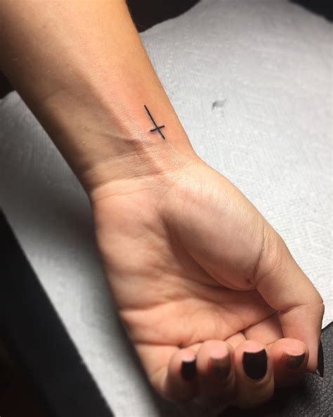 50 Unique Small Cross Tattoo Designs Simple And Lovely Yet Meaningful