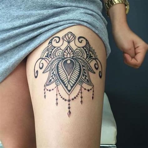 50 Unique Thigh Tattoos For Women 2019 Upper Front Side 50 Unique Thigh Tattoos For Women 2019 Upper Front Side