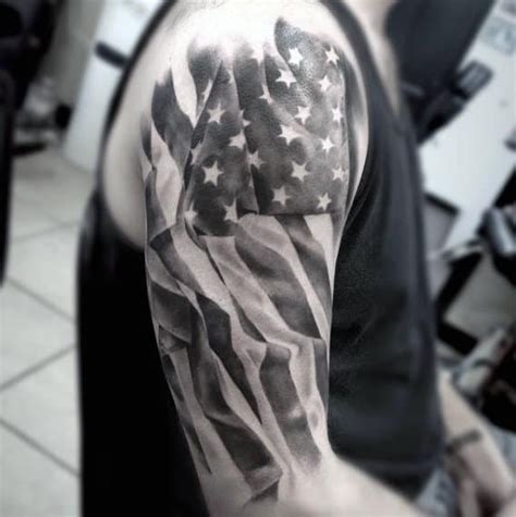 53 Cool American Flag Tattoo Ideas