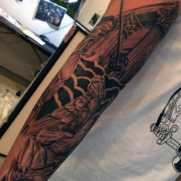 59 Classical Greek Tattoos For Men