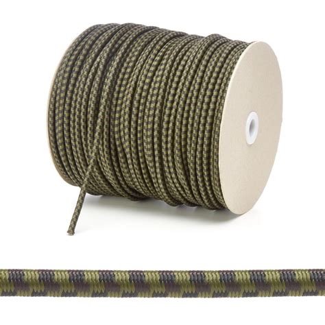 5Mm Camouflage Round Elastic Bungee Shock Cord Kalsi Cords Uk