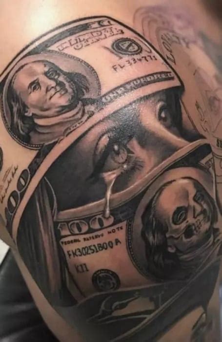 60 Badass Money Tattoo Designs Meaning The Trend Spotter