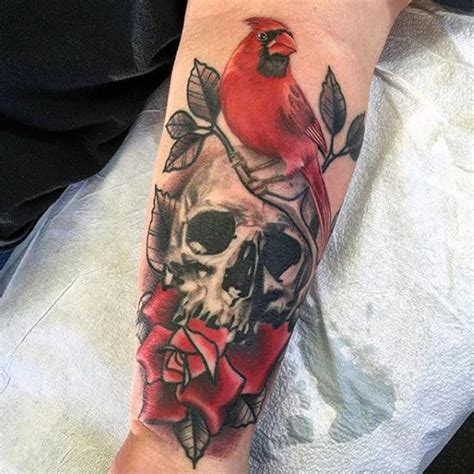 60 Cardinal Tattoo Designs For Men 2023 Inspiration Guide