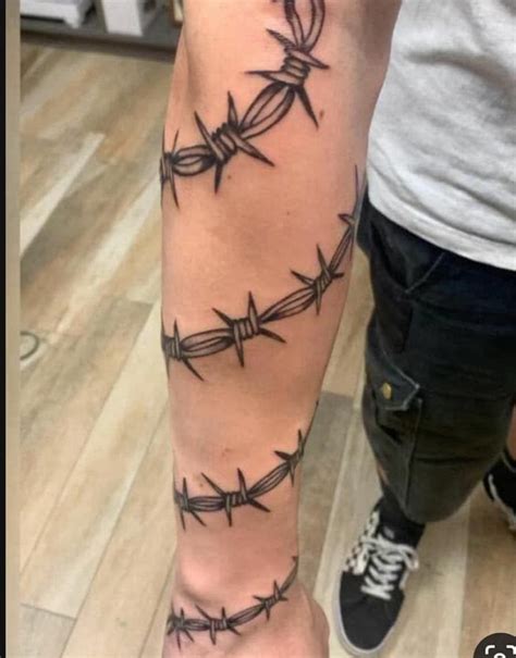 60 Ideas Barbed Wire Tattoo Artofit
