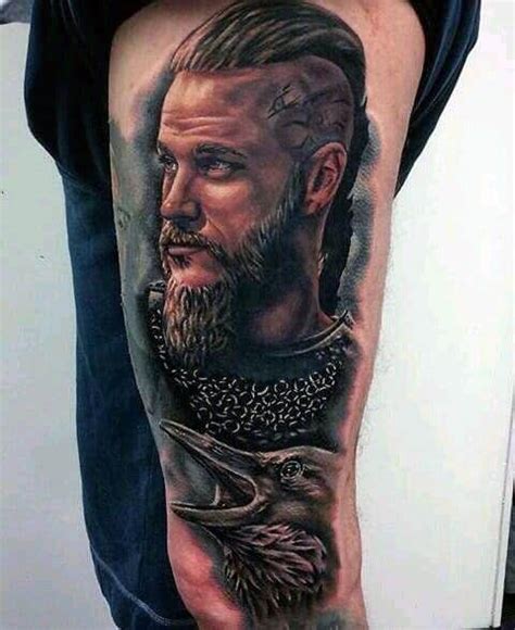 60 Ragnar Lothbrok Tattoo Designs For Men Vikings Ink Ideas Ragnar
