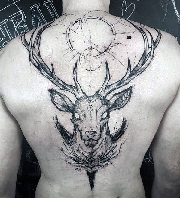 60 Sketch Tattoos For Men Artistic Design Ideas