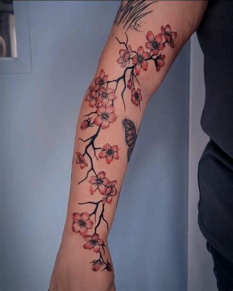 64 Beautiful Cherry Blossom Tattoos With Meaning Sacred Joanne