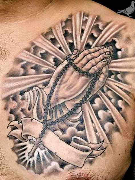65 Images Of Praying Hands Tattoos Way To God