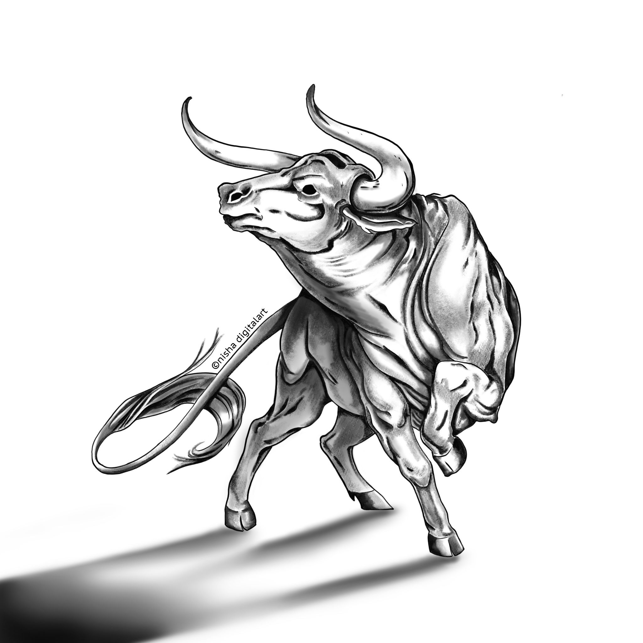 70 Bull Tattoos For Men Eight Seconds Of 2 000 Pound Furry