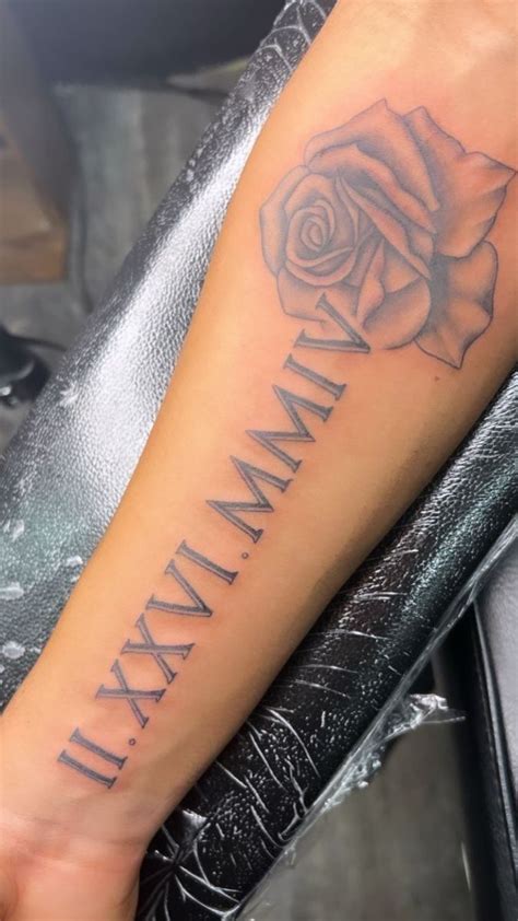 70 Roman Numeral Tattoos That Will Mark Your Most Memorable Date Artofit