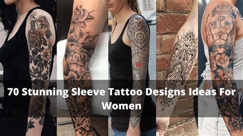 70 Stunning Sleeve Tattoo Designs Ideas For Women Style Female