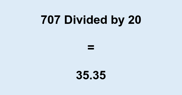 707 Divided by 72: Quick Math Breakdown