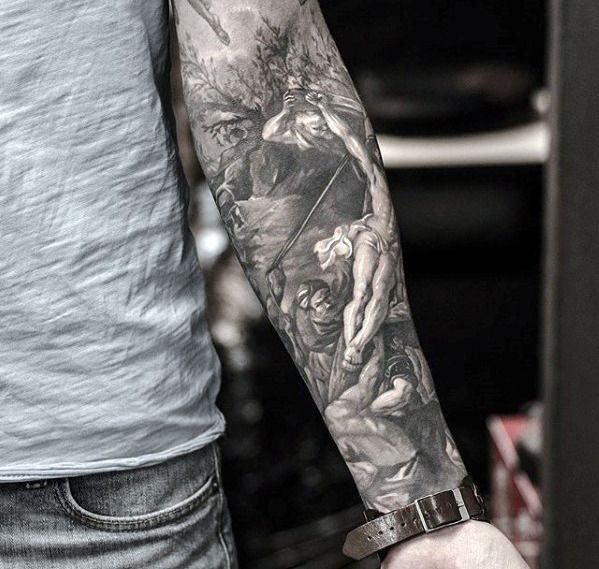 75 Sweet Tattoos For Men Cool Manly Design Ideas Inside Bicep