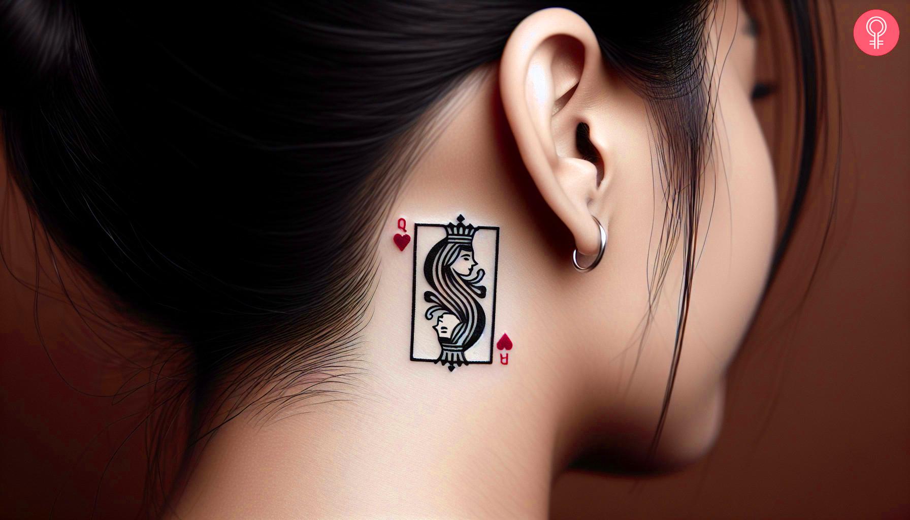 8 Beautiful Queen Of Hearts Tattoo Ideas With Meanings 8 Beautiful Queen Of Hearts Tattoo Ideas With Meanings