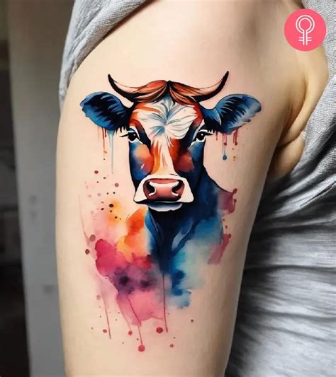 8 Best Cow Tattoo Designs That Show Bovine Beauty Brilliance