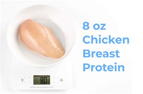 How Much Protein in 8 oz Chicken Breast?