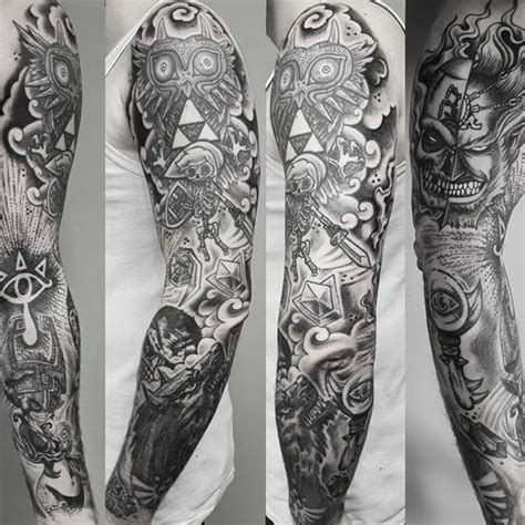 90 Zelda Tattoos For Men Cool Gamer Ink Design Ideas