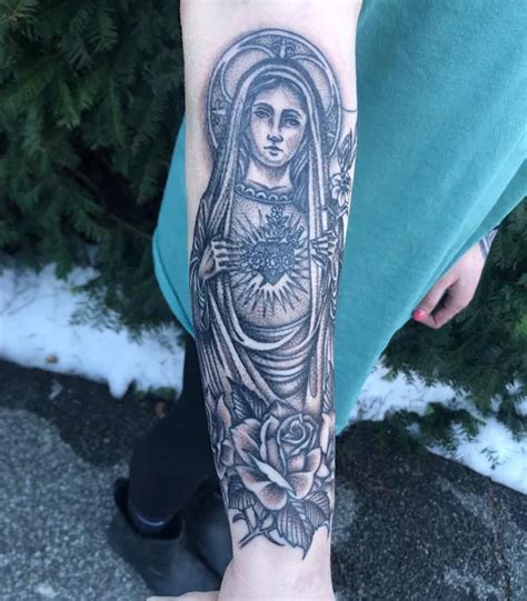 94 Virgin Mary Tattoo Ideas To Show Your Faith