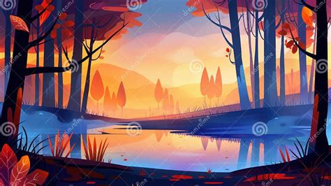 A Haunting Forest Scene Filled With Mist Where Shadows Dance On Still