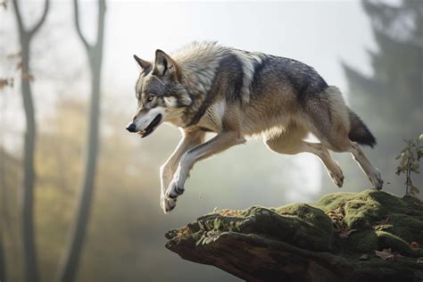 The Majestic Leap: Wolf Jumping Explained