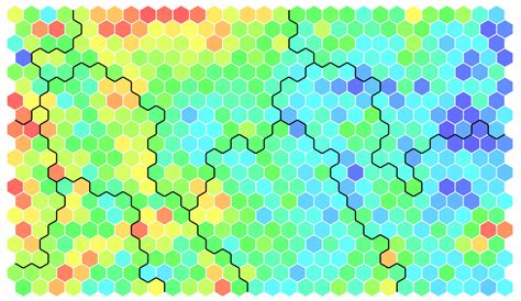 Adding Boundaries Inside A Hexagonal Heatmap With D3 Js Visual Cinnamon
