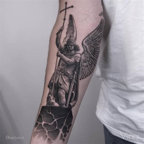 Aggregate More Than 73 St Michael Tattoos Latest In Coedo Com Vn