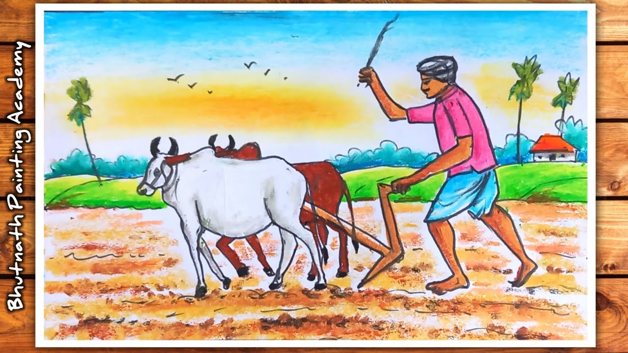 Agriculture Drawing Youtube