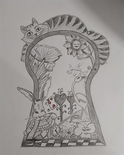 Creative Alice In Wonderland Drawing Ideas to Inspire Your Art