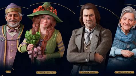 All Professors In Hogwarts Legacy Gamepur