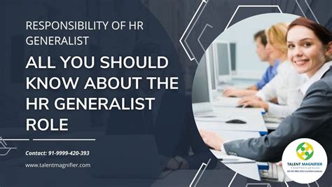 All You Should Know About The Hr Generalist Role Talent Magnifier