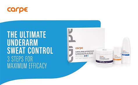 Amazon Com Carpe Clinical Grade Underarm Regimen Combat Sweat Block
