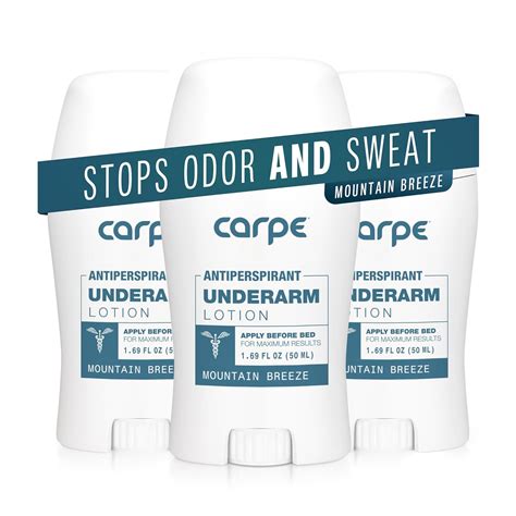 Amazon Com Carpe Underarm Antiperspirant And Deodorant Clinical