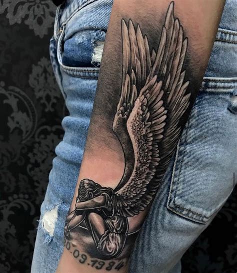 Angel Arm Tattoo Designs For Men Best Angel Tattoos Cool Angel Angel Arm Tattoo Designs For Men Best Angel Tattoos Cool Angel