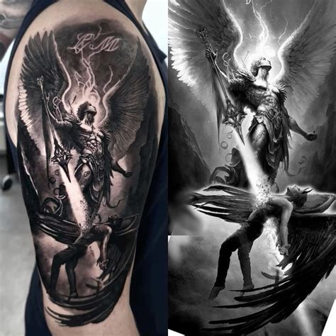 Angel vs Demon Tattoos: Symbolic Ink Ideas