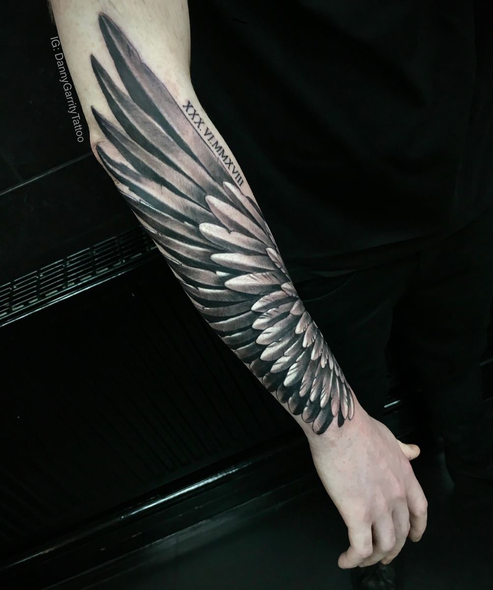Angel Wing Tattoo On Forearm: Stunning Designs & Ideas
