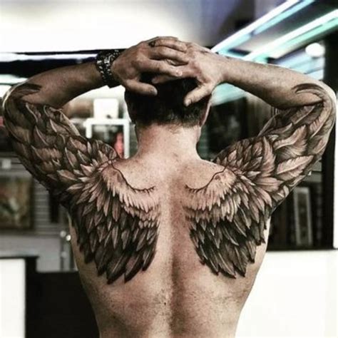 Angel Wings Tattoo Ideas for Men