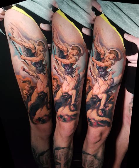 Angels Vs Demons Tattoos