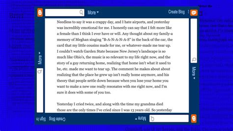 Angsty Personal Blog Reveals Lonely Past Life Of 20 Year Old J D Vance