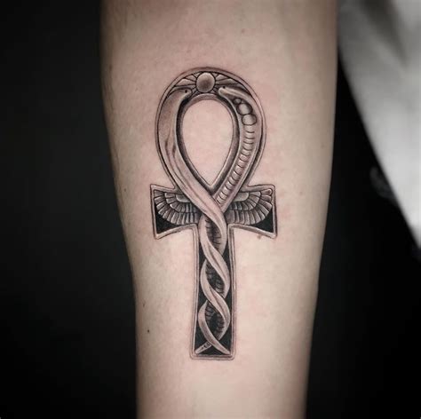 Ankh Tattoo Design